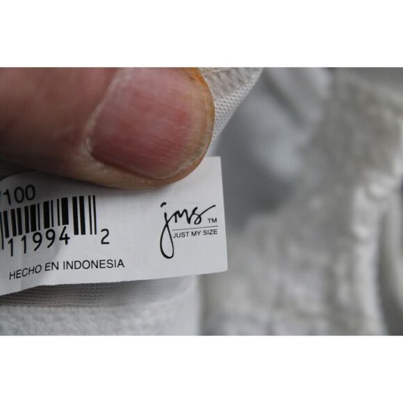 Just My Size 44B Comfort Lace Hidden Shapers Full Coverage Wireless Bra 1111 - Picture 7 of 9